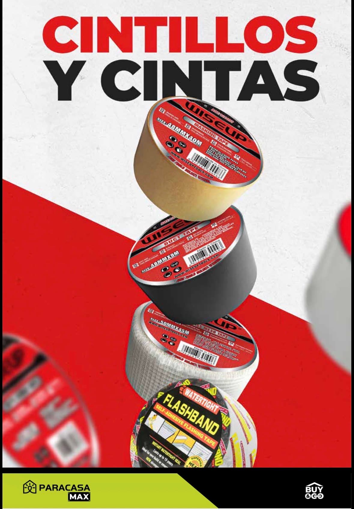 Cintas Adhesivas WiseUp: Variedad para Cada Proyecto