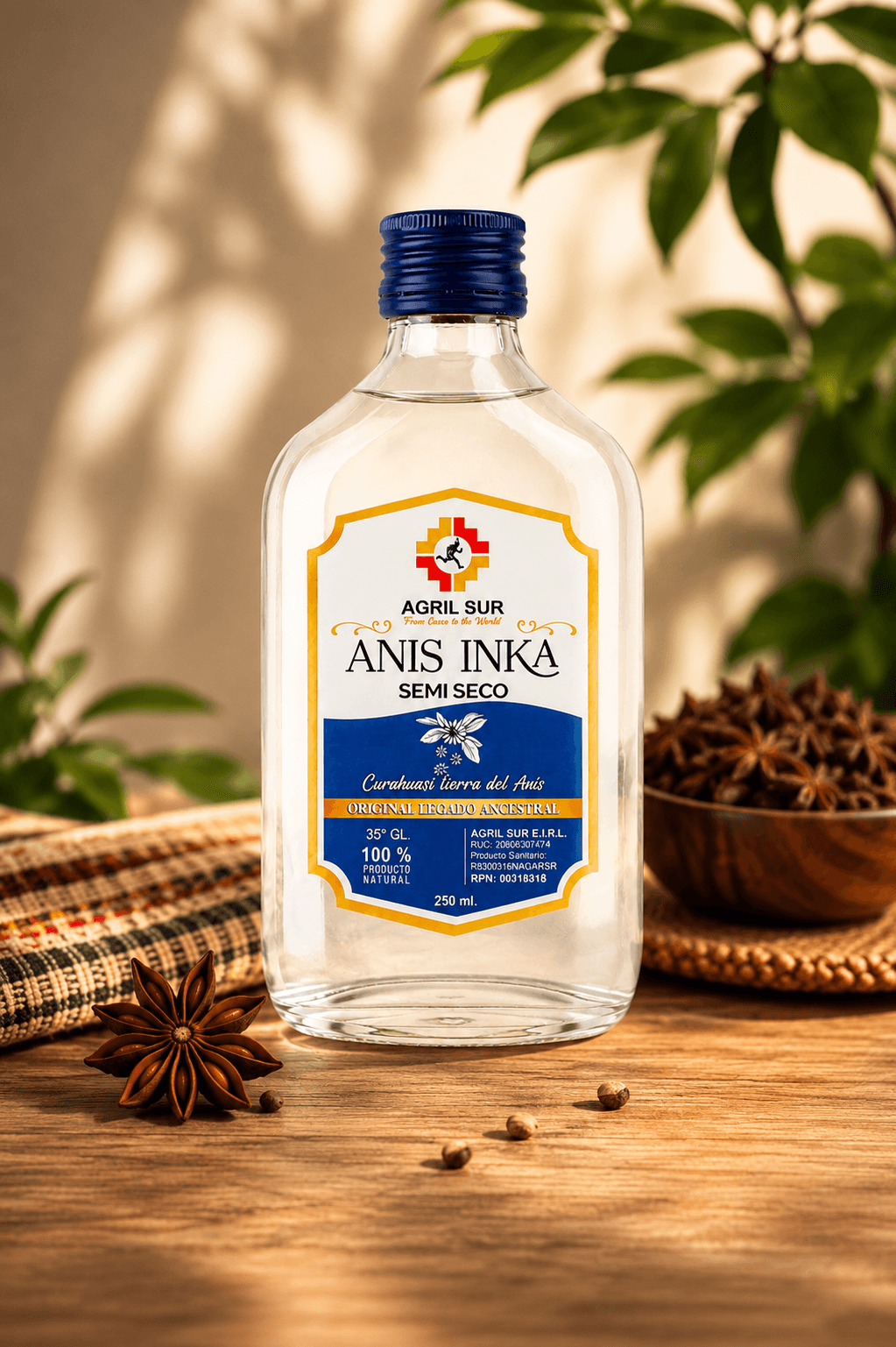 Anís Inka — Semiseco